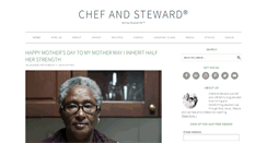Desktop Screenshot of chefandsteward.com